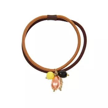 Резинка для волос, коричневая Tais