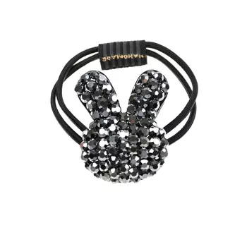 Резинка для волос "зайчик", графит Tais детская