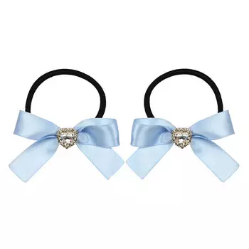 Резинка для волос с голубым бантиком, 2 шт Tais детская