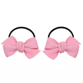 Резинка для волос с розовым бантиком, 2 шт Tais детская