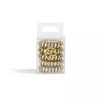 Резинки для волос EVITA PERONI в наборе, серебряный 5 шт детские