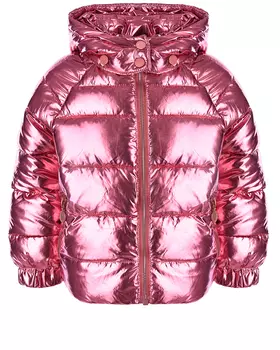 Розовая блестящая куртка Stella McCartney детская