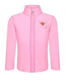 Розовая флисовая кофта Poivre Blanc детская