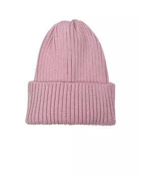 Розовая шапка с отворотом Jan&Sofie