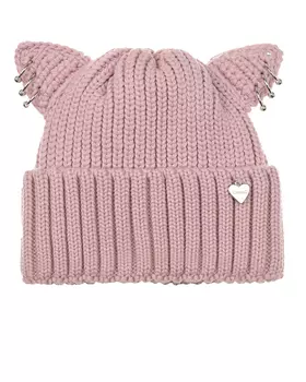 Розовая шапка с пирсингом Il Trenino детская