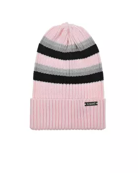 Розовая шапка в полоску Il Trenino детская