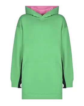 Розово-зеленое платье-худи Stella McCartney детское