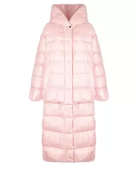 Розовое пальто-трансформер ADD
