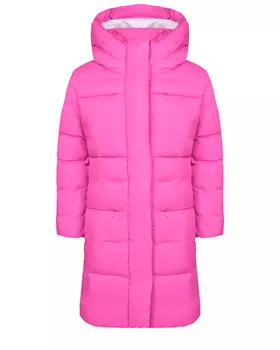 Розовое стеганое пальто-пуховик Poivre Blanc детское