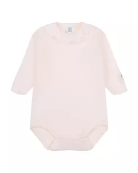 Розовое вязаное боди Sanetta