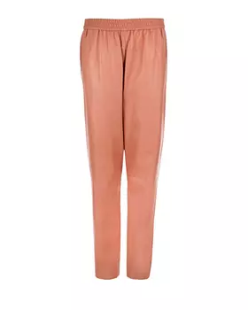 Розовые джоггеры из кожи DROMe