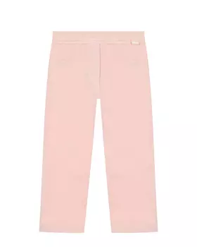 Розовые вельветовые брюки IL Gufo детские