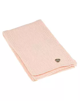 Розовый базовый шарф, 88x13 см Il Trenino детский