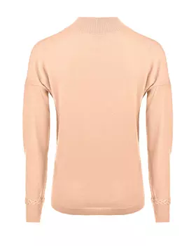 Розовый джемпер из шерсти и кашемира Panicale