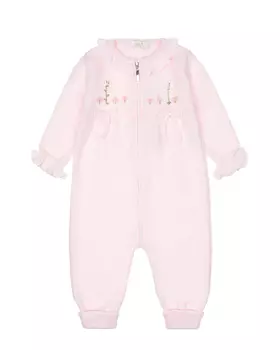 Розовый комбинезон из шерсти Tomax детский