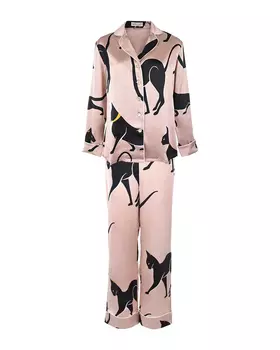 Розовый комплект из шелка Olivia von Halle