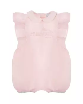 Розовый песочник с рюшами Ermanno Scervino