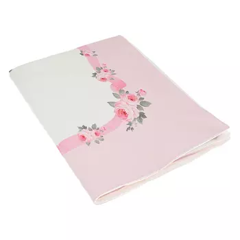 Розовый плед с принтом "котенок" Monnalisa детский