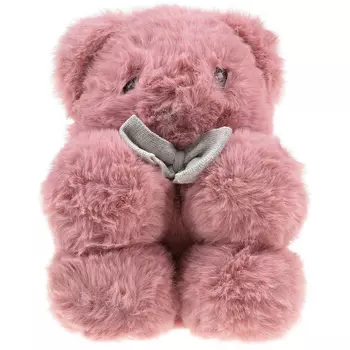 Розовый рюкзак в форме мишки, 28х16х11 см Regina детский