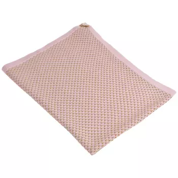 Розовый вязаный плед, 71x90 см Marlu детский