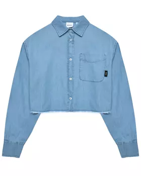 Рубашка джинсовая, укороченная ASPESI