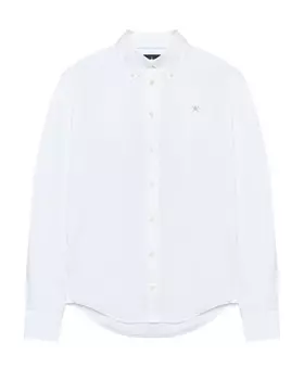 Рубашка оксфорд, вышивка на груди Hackett London