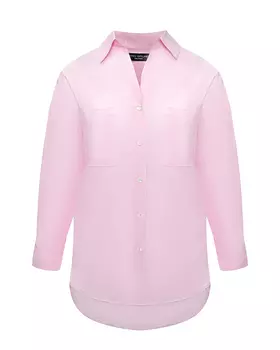 Рубашка с карманами на груди, розовая Pietro Brunelli