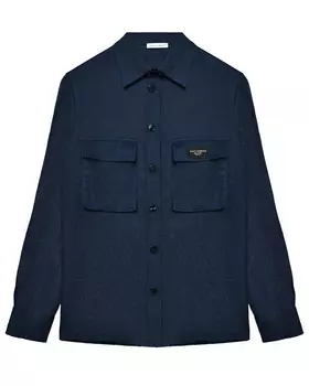 Рубашка с накладными карманами Dolce&Gabbana