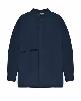 Рубашка свободного кроя, синяя Dan Maralex