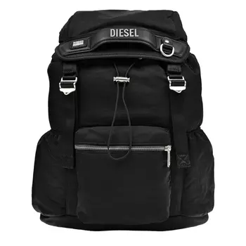 Рюкзак с накладными карманами, черный Diesel