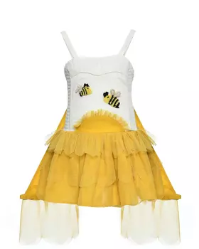 Сарафан с декором "пчелы" Stella McCartney