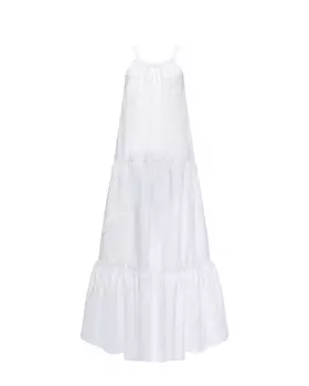 Сарафан с вышивкой, белый Ermanno Scervino