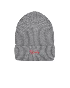 Серая шапка с красным лого Philosophy детская