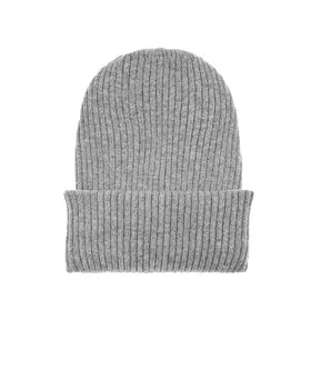 Серая шапка с отворотом Catya детская