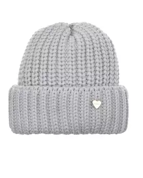 Серая шапка с широким отворотом Il Trenino детская