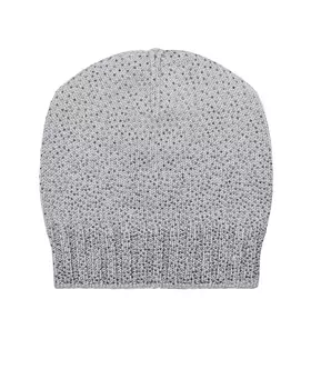 Серая шапка со стразами Regina детская