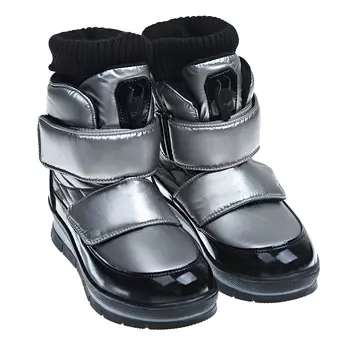 Серебристые мембранные сапоги Jog Dog детские