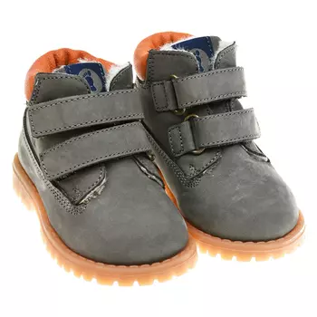 Серые ботинки на липучках Walkey детские