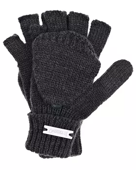 Серые перчатки с откидной варежкой Il Trenino детские
