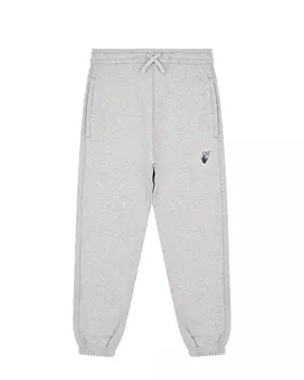 Серые спортивные брюки с логотипом Off-White детские