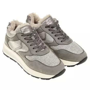 Серые утепленные кроссовки Voile blanche