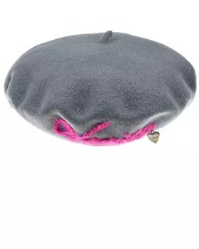 Серый берет из шерсти Il Trenino детский