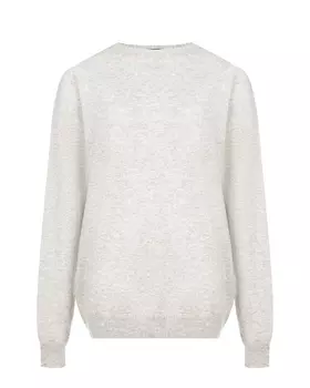 Серый джемпер из шерсти и кашемира Dan Maralex