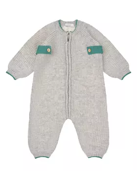 Серый комбинезон из кашемира Tomax детский