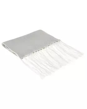 Серый шарф с бахромой, 200x40 см Catya детский