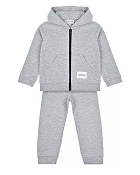 Серый спортивный костюм Moncler детский