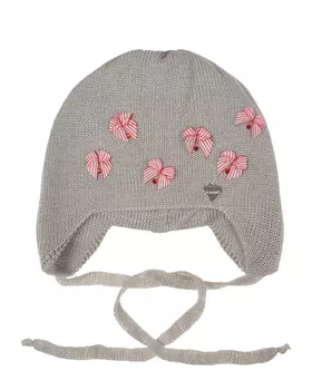 Шапка с декором "бантики" Il Trenino