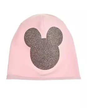 Шапка с декором "Микки Маус", глиттер Catya
