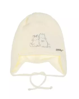 Шапка с котятами из стразов Il Trenino