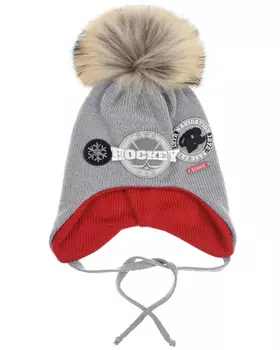 Шапка с нашивками Il Trenino детская